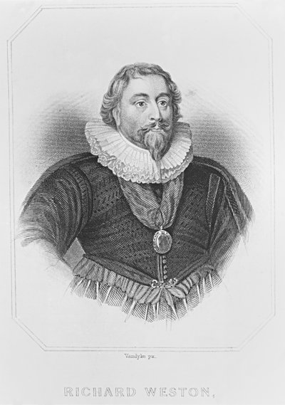 Portrait of Richard Weston from 
